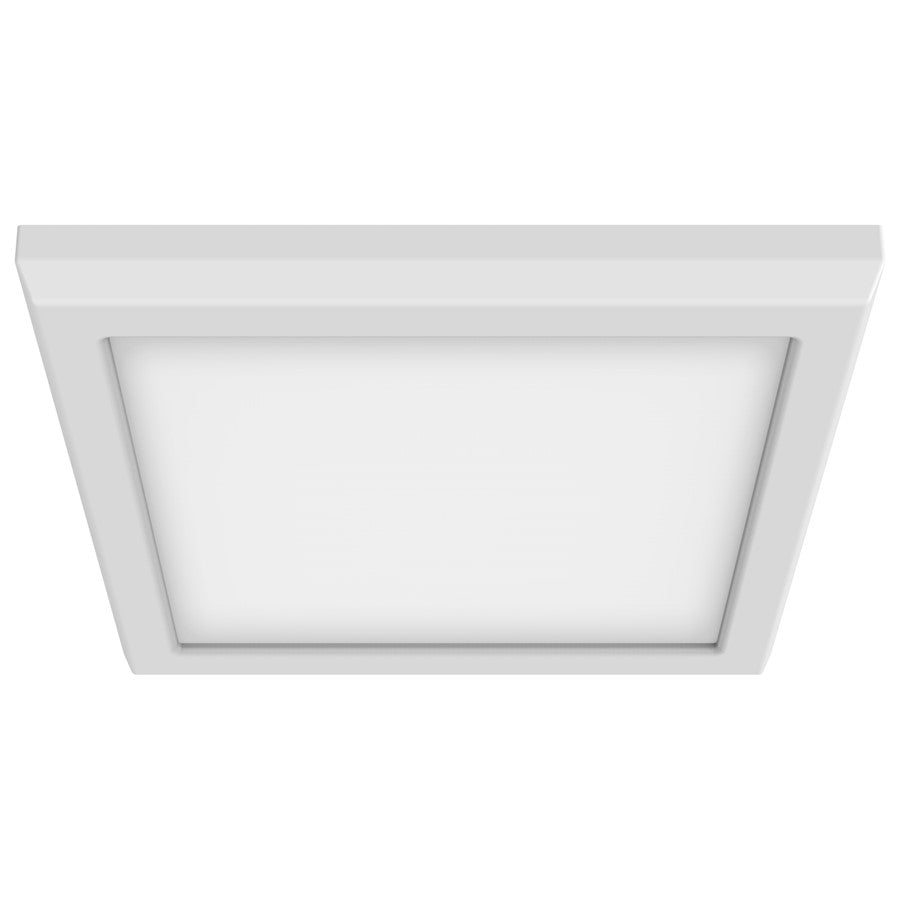 Satco BLINK Pro 11W 7" LED Fixture/3000K Square Shape, White - 62-1747