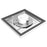 Satco BLINK Pro 11W 7" LED Fixture/3000K Square Shape, White