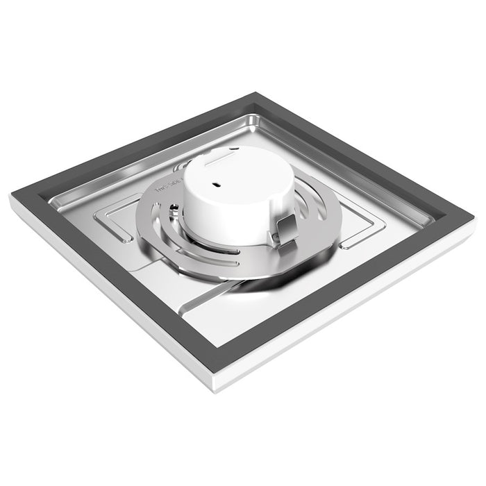 Satco BLINK Pro 11W 7" LED Fixture/3000K Square Shape, White