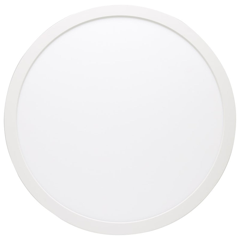 Nuvo Lighting Blink Pro Plus 15in 1-Light Flush Mount | Contemporary Black Die-Cast Aluminum | Utility, Bathroom & Hallway | 15 x 15 x 1 in | Model 62-1787