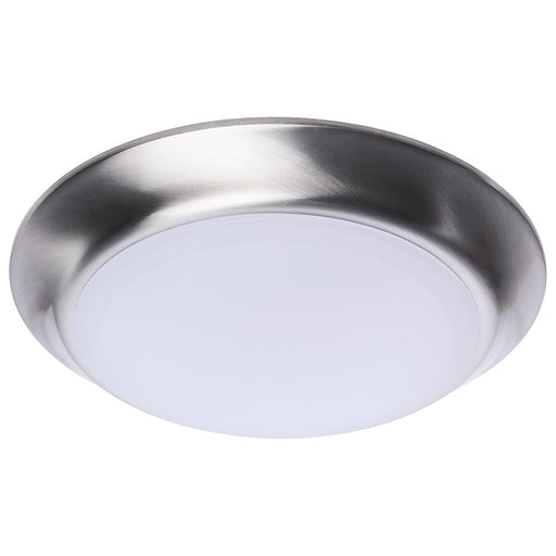 Nuvo Lighting 7" LED Disk Light 27K/3K/35K/4K/5K CCT, Brushed Nickel