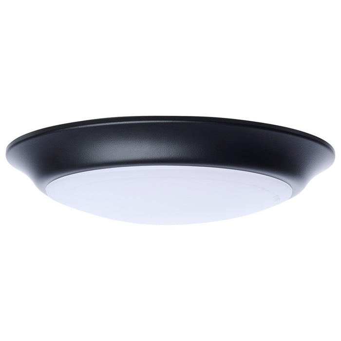Nuvo Lighting 7" LED Disk Light 27K/3K/35K/4K/5K CCT, Black