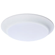 Nuvo Lighting 6.5W 7" LED Disk Light 27K/3K/35K/4K/5K CCT, White - 62-1805R1