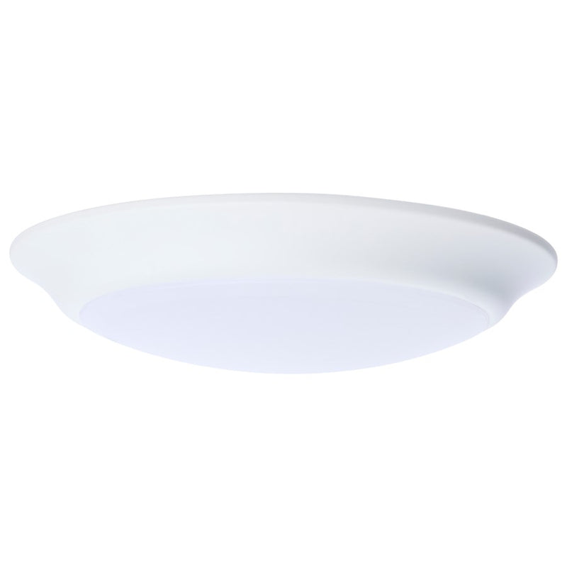 Nuvo Lighting 6.5W 7" LED Disk Light 27K/3K/35K/4K/5K CCT, White