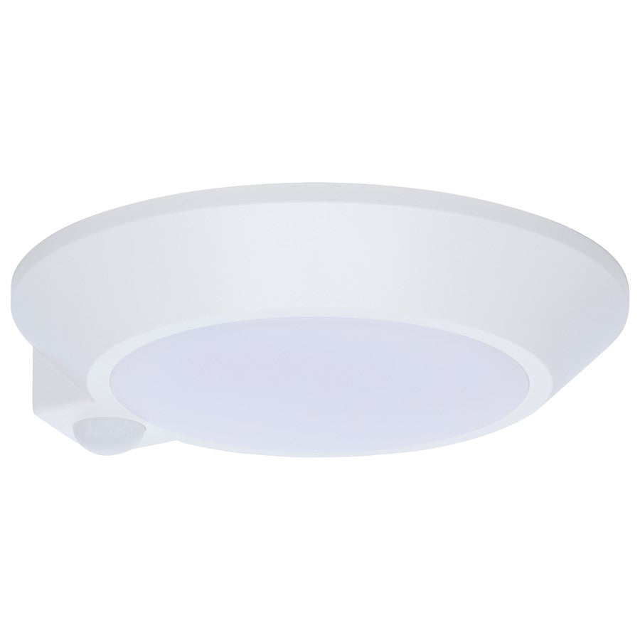 Nuvo Lighting 7" LED Disk Light Occupancy Sensor, White - 62-1820R1