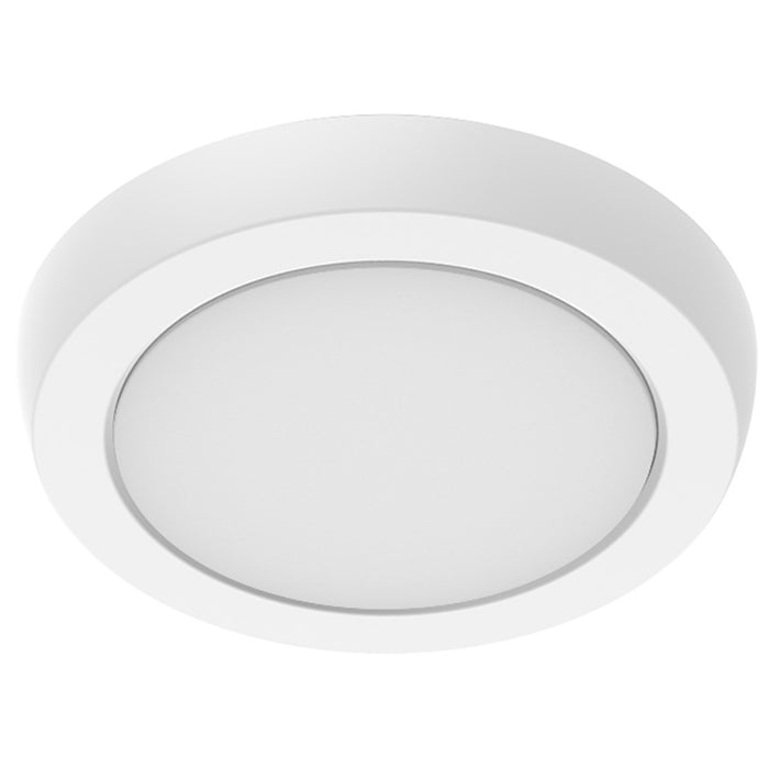 Satco Blink Performer 5" LED Round Fixture, White - 62-1900