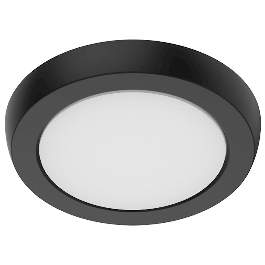 Satco Blink Performer 5" LED Round Fixture, Black - 62-1901