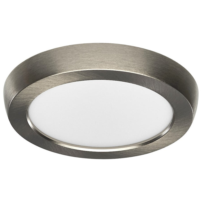 Satco Blink Performer 5" LED Round Fixture, Brushed Nickel