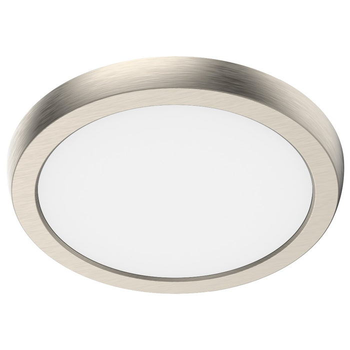 Satco Blink Performer 7" LED Round Fixture, Brushed Nickel - 62-1913