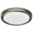 Satco Blink Performer 7" LED Round Fixture, Brushed Nickel