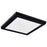 Satco Blink Performer 7" LED Square Fixture, Black