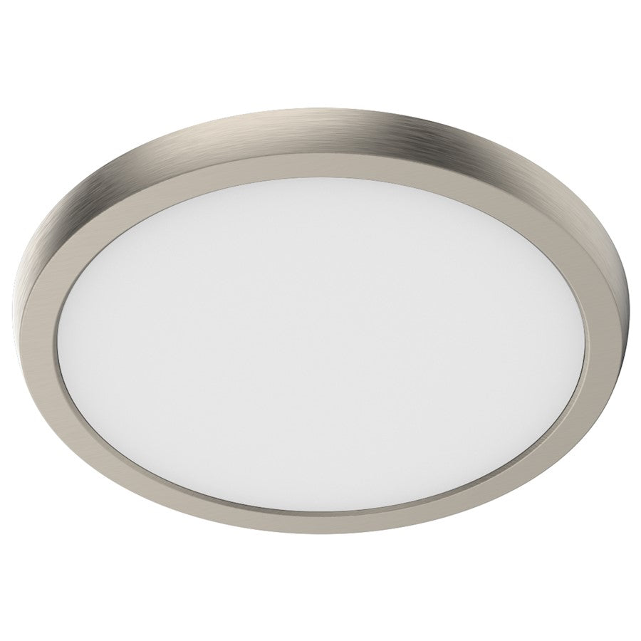 Satco Blink Performer 9" LED Round Fixture, Brushed Nickel - 62-1923