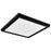 Satco Blink Performer 9" LED Square Fixture, Black