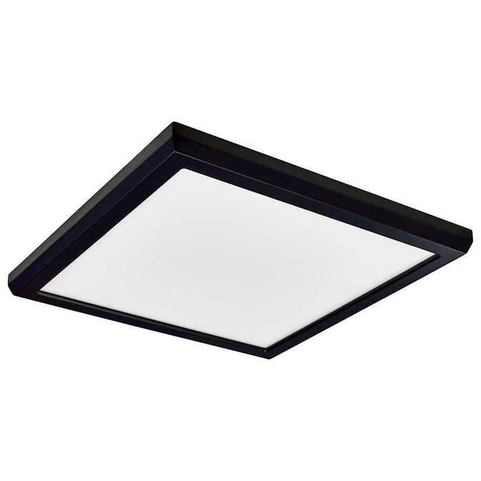 Satco Blink Performer 9" LED Square Fixture, Black