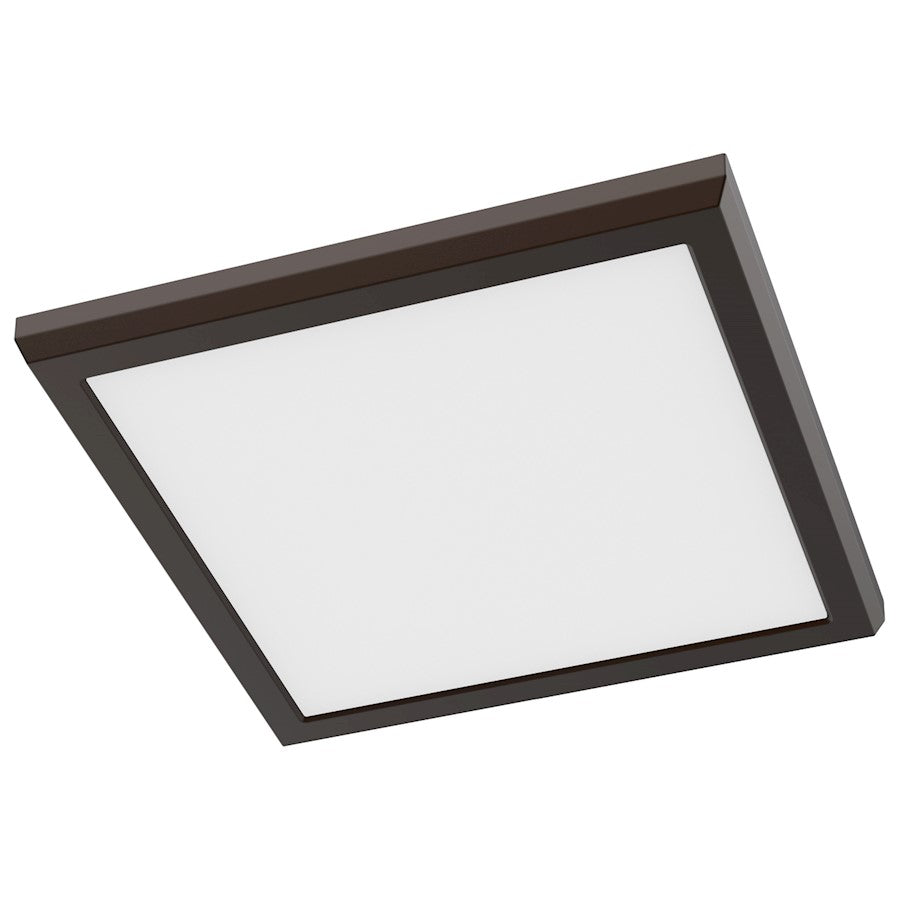 Satco Blink Performer 9" LED Square Fixture, Bronze - 62-1926