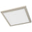 Satco Blink Performer 9" LED Square Fixture, Brushed Nickel - 62-1927