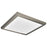 Satco Blink Performer 9" LED Square Fixture, Brushed Nickel