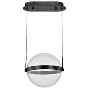 Nuvo Lighting Arvada 12" LED Pendant, Black Silk Screened Acrylic Lens - 62-2032