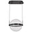 Nuvo Lighting Arvada 12" LED Pendant, Black Silk Screened Acrylic Lens - 62-2032