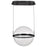 Nuvo Lighting Arvada 16" LED Pendant, Black Silk Screened Acrylic Lens - 62-2033