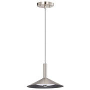 Nuvo Lighting Corrine 10" LED Pendant, Nickel 3K/4K/5K CCT Selectable - 62-2081