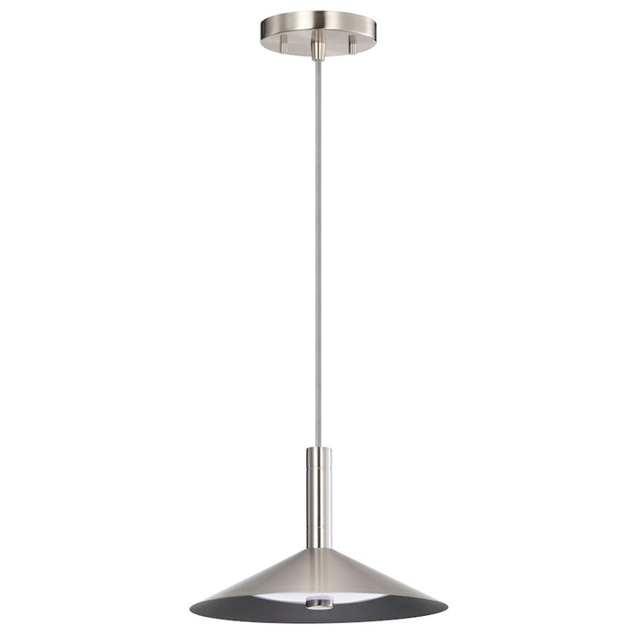 Nuvo Lighting Corrine 10" LED Pendant, Nickel 3K/4K/5K CCT Selectable - 62-2081