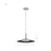 Nuvo Lighting Corrine 14" LED Pendant, Nickel 3K/4K/5K CCT Selectable