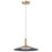 Nuvo Lighting Corrine 14" LED Pendant, Brass 3K/4K/5K CCT Selectable - 62-2092