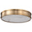 Nuvo Lighting Kendall 14" LED Flush Mount, Brass/Alabaster Glass - 62-2121