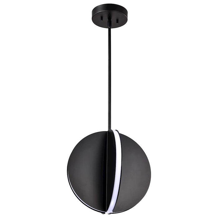 Nuvo Lighting Blaine 13" LED Pendant, Matte Black Acrylic Lens - 62-2151