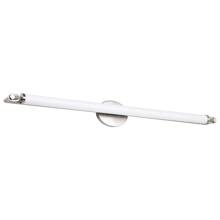 Nuvo Lighting Edgeworth 40" LED Vanity, Brushed Nickel Acrylic Lens - 62-2233