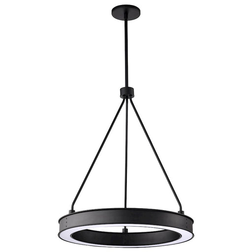 Nuvo Lighting Longford 20" LED Pendant, Textured Black Acrylic Lens - 62-2261