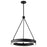 Nuvo Lighting Longford 20" LED Pendant, Textured Black Acrylic Lens