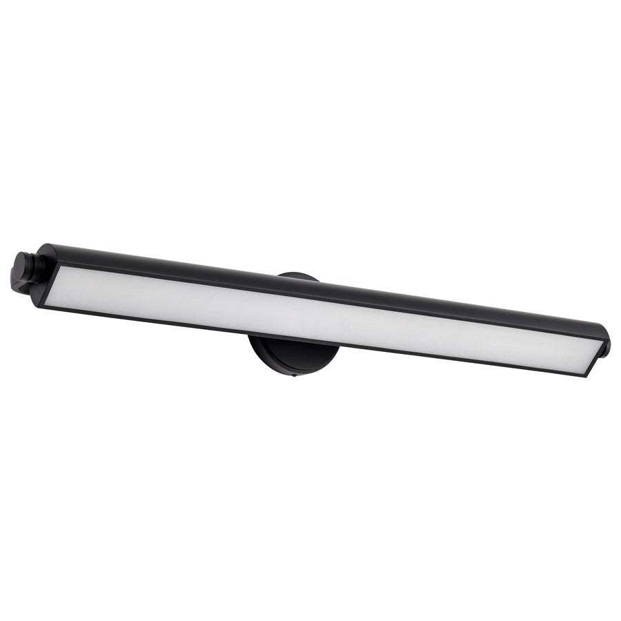 Satco Auden 36" LED Vanity 3 CCT Acrylic Lens, Black - 62-2360