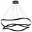 Satco Sylas 36" LED Pendant, Matte Black - 62-2421