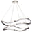 Satco Sylas 36" LED Pendant, Polished Nickel - 62-2431