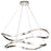 Satco Sylas 36" LED Pendant, Polished Nickel