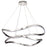 Satco Sylas 36" LED Pendant, Polished Nickel