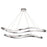 Satco Sylas 48" LED Pendant, Polished Nickel - 62-2432