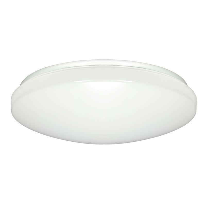 Nuvo Lighting 62-747 11in LED Flush Mount | White Utility Acrylic Lens | Hallway & Utility Room | 11 x 11 x 4 in, 120V, 90 CRI | Model 62-747