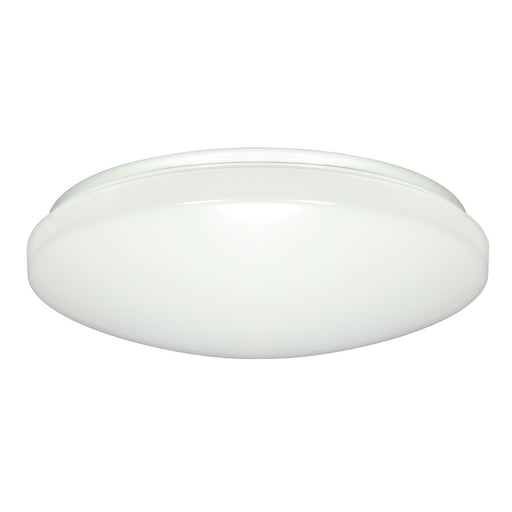 Nuvo Lighting 62-747 11in LED Flush Mount | White Utility Acrylic Lens | Hallway & Utility Room | 11 x 11 x 4 in, 120V, 90 CRI | Model 62-747