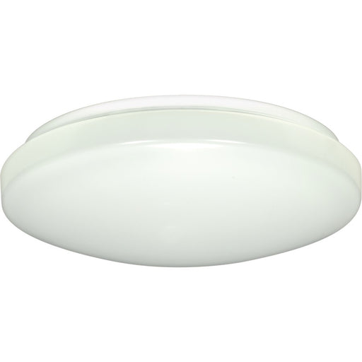 Nuvo Lighting 14in LED Flush Mount | Utility White Acrylic Lens | Hallway & Closet Utility Light | 14 x 14 x 4 in, 120V, Non-Dimmable | Model 62-748