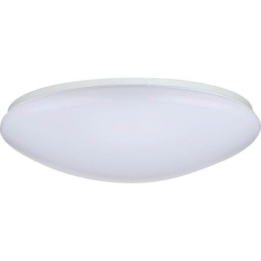 Nuvo Lighting 19in LED Flush Mount | Utility White Acrylic Lens | Hallway & Closet & Laundry Room | 19 x 19 x 4 in | Model 62-766