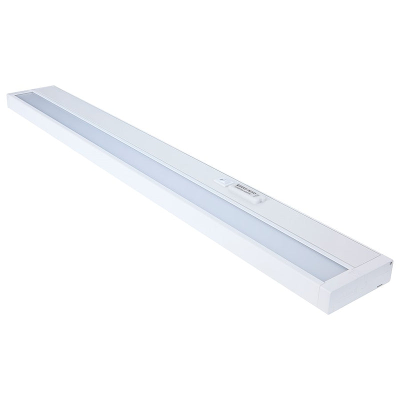 Nuvo Lighting Starfish 28in 1-Light Under Cabinet Light | Smart Wi-Fi RGB+Tunable White White Finish | Kitchen Counter & Task Lighting | 28 | Model 63-554