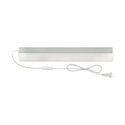 Nuvo Lighting 18in LED Under Cabinet Light Bar | White Utility Polycarbonate Lens | Kitchen Counter & Workshop Task Light | 10W 860 Lumens | Model 63-700