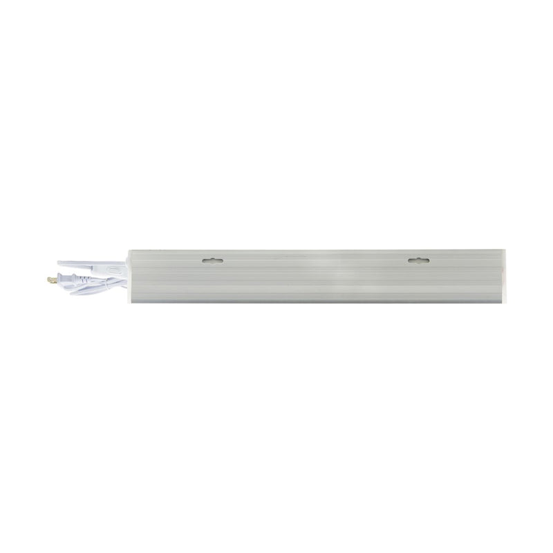 Nuvo Lighting 18in LED Under Cabinet Light Bar | White Utility Polycarbonate Lens | Kitchen Counter & Workshop Task Light | 10W 860 Lumens | Model 63-700