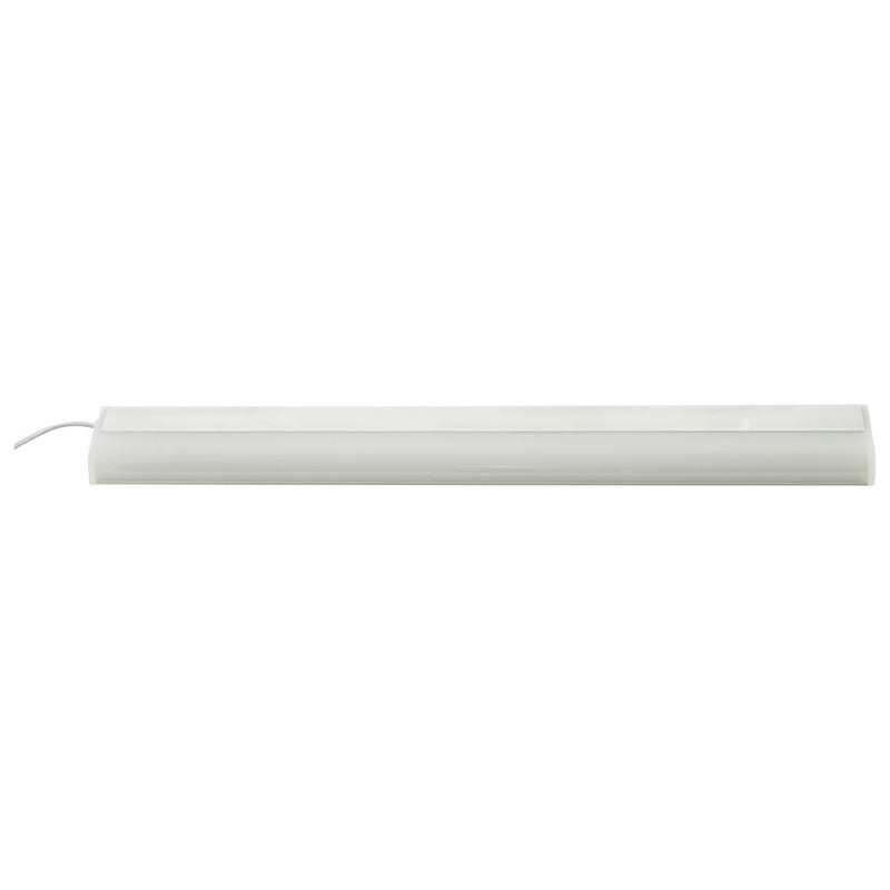 Nuvo Lighting 24in LED Under Cabinet Light Bar | White Utility Finish | Kitchen Counter & Workshop Task Light | 1050 Lumens 3000K Dimmable | Model 63-701