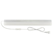 Nuvo Lighting 24in LED Under Cabinet Light Bar | White Utility Finish | Kitchen Counter & Workshop Task Light | 1050 Lumens 3000K Dimmable | Model 63-701
