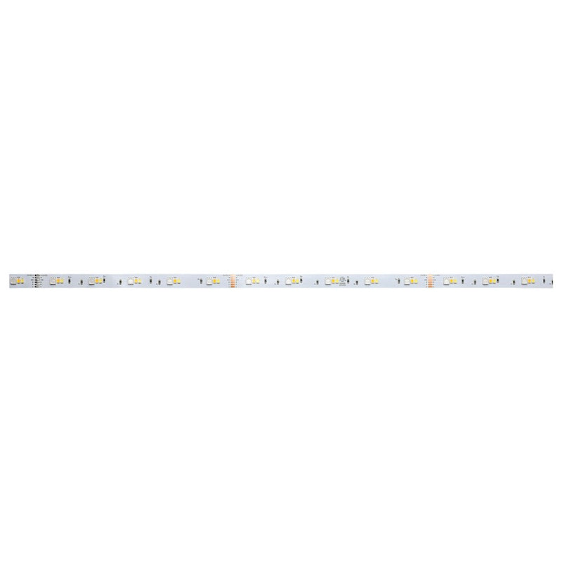 Nuvo Lighting Performer 16ft RGBW+Tunable White LED Tape Light Kit | Utility White Finish | Bedroom, Shelving & Accent Lighting | 1120 | Model 64-110