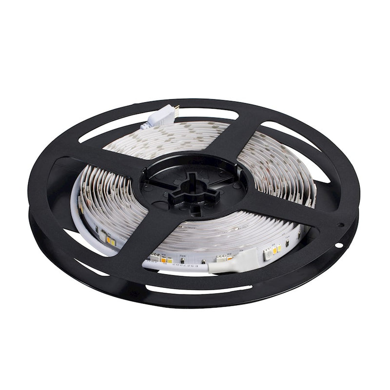 Nuvo Lighting Performer 16ft RGBW Tunable White Tape Light | Utility White Direct-Wired | Kitchen Cabinet & Under-Cabinet Accent | 196.85 x | Model 64-111
